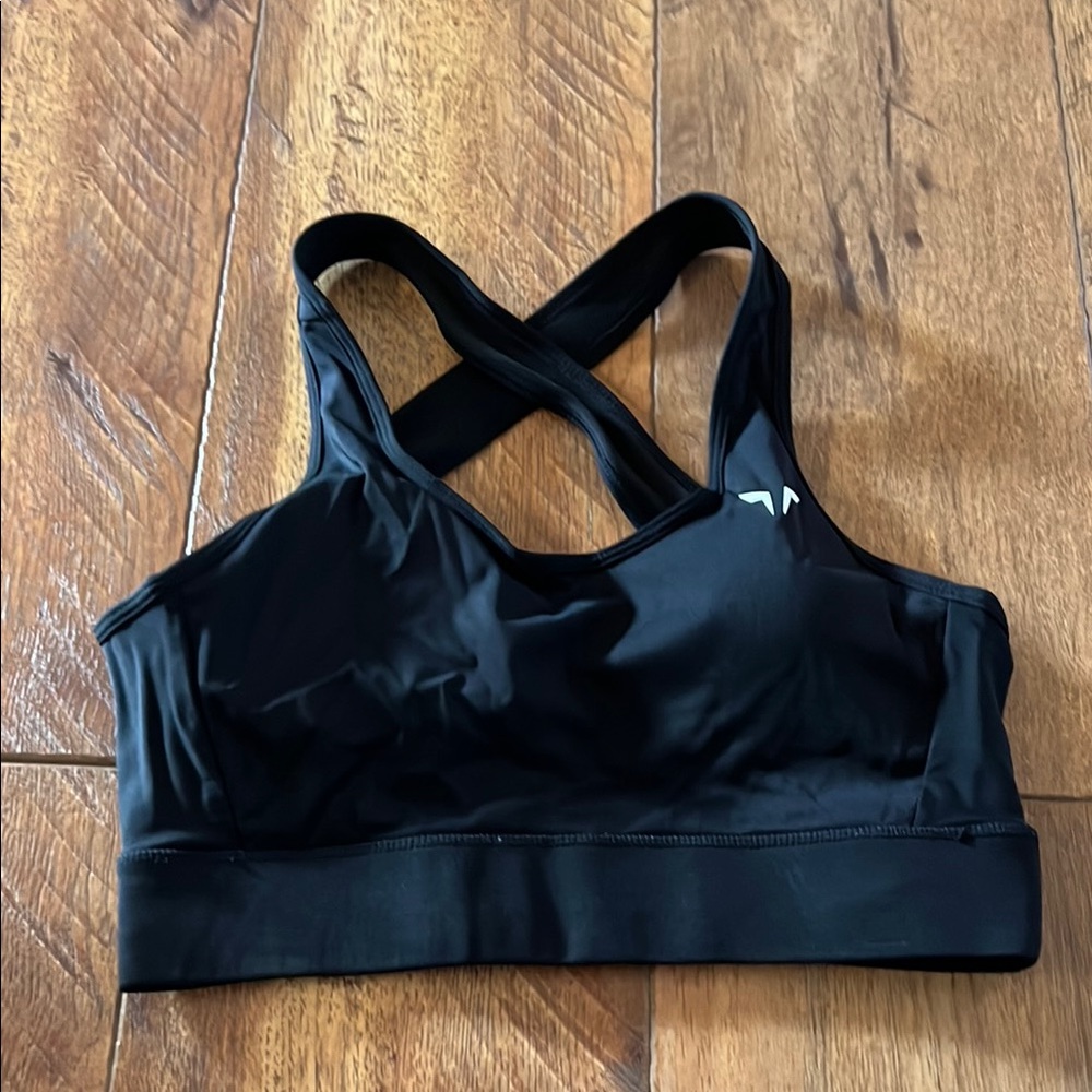 Squatwolf Large Black Sports Bra